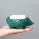 thumbnail image 4 of unbranded Caja De Jabón Cerámica Verde Con Soporte En Forma De Erizo Para Uso En Cocina Y, 4 of 8