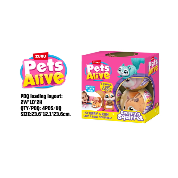 PETS ALIVE SQUIRREL