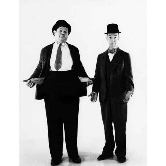 Laurel And Hardy Ca. 1930S Photo Print (8 x 10)