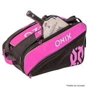 Onix Pro Team Pickleball Paddle Bag Pink and Black