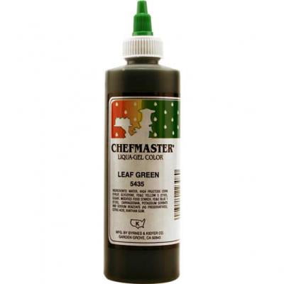 Leaf Green 10.5 oz Liqua-Gel Food Color by Chefmaster
