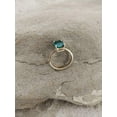 thumbnail image 4 of 2Ct Lab Created Emerald Solitaire Ring Emerald Cut 14K Yellow Gold Plated, 4 of 5