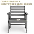 thumbnail image 6 of Single outdoor dining chair, suitable for multiple scenarios - Rainproof, Fade-Resistant, Upgraded Load - Bearing, Easy - to - Clean & Eco - Friendly, 6 of 6