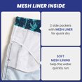 thumbnail image 4 of SHIQI-Mens 7 Inch Swim Shorts Slim Fit Trunks Quick Dry Board Shorts with Mesh Lining, 4 of 4