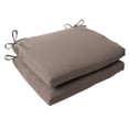 thumbnail image 2 of Pillow Perfect 506012 Forsyth Green Squared Corners Seat Cushion (Set of 2), 2 of 3
