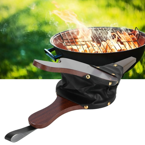 Soplador De Fuego, Soplador De Barbacoa De Madera Resistente Al Calor Delicado Para Chimeneas Barbacoas