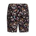 thumbnail image 2 of Lsque Daisies Flowers Mens Sleep Pajama Shorts,Short Pajama Pants, Cotton Ultra-Soft Knit-X-Large, 2 of 9