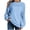 Sky Blue, variant on SwiftWear Oversized Sweaters for Women Casual Long Sleeve Pullover Loose Crewneck Knit Solid Sweater Jumper Tops Army Green L