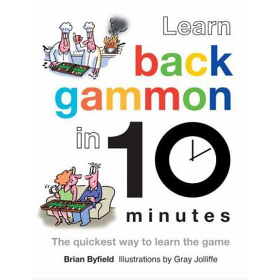 Pre-Owned Learn Backgammon in 10 Minutes: The Quickest Way to Learn the Game (Hardcover) 1849940592 9781849940597