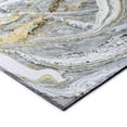 thumbnail image 4 of Karina Ivory Contemporary Artistic Color Splash 1'8" x 2'6" Non-Skid Accent Rug, 4 of 9