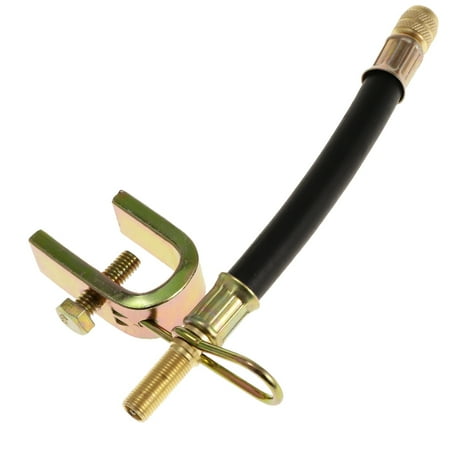 

Car Flexible Rubber Wheel Tyre Tire Valve Extension Adaptor with Metal Clip
