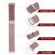 thumbnail image 5 of Correa de reloj de malla de acero inoxidable Uxcell de 18 mm, correa de reloj de metal de liberación rápida con hebilla magnética para hombres y mujeres, rosa claro, 5 of 7