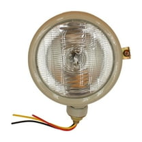 RAParts LH Gray Tractor Headlight 310066F Fits Ford Tractor Models