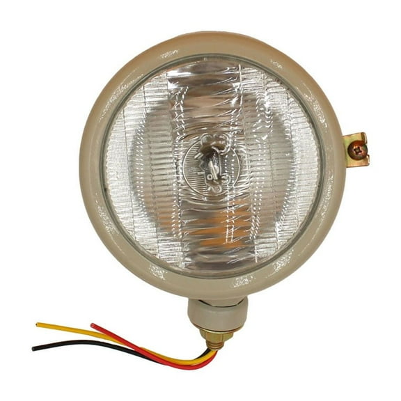 RAParts LH Gray Tractor Headlight 310066F Fits Ford Tractor Models