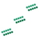 thumbnail image 1 of Greeniant 10 Uds. Tornillos hexagonales para bicicleta, tapas de rosca, Kit de pernos y tuercas resistentes al desgaste, componentes de ciclismo para Type1 NO1 Greeniant  CBP213005, 1 of 6
