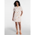 thumbnail image 2 of Halloween Women's Sleepshirt Top and Socks Set from Way to Celebrate, 2-Piece, Sizes XS-3X, 2 of 5