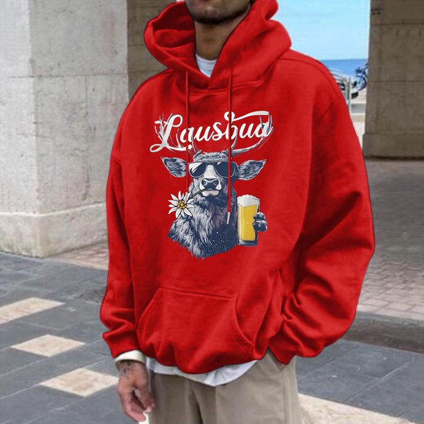 WILLBEST Sudaderas Deportivas para Hombre, Sudaderas De Otoño e Invierno De Talla Grande sin Capucha, Sudadera De Moda, Prenda Superior, Sudadera De Cuello Redondo De Gran Tamaño XXGrande