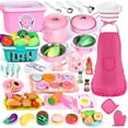 thumbnail image 1 of Accesorios de cocina Toy Play Aojieni, 121 unidades, con delantal y sombrero, 1 of 6