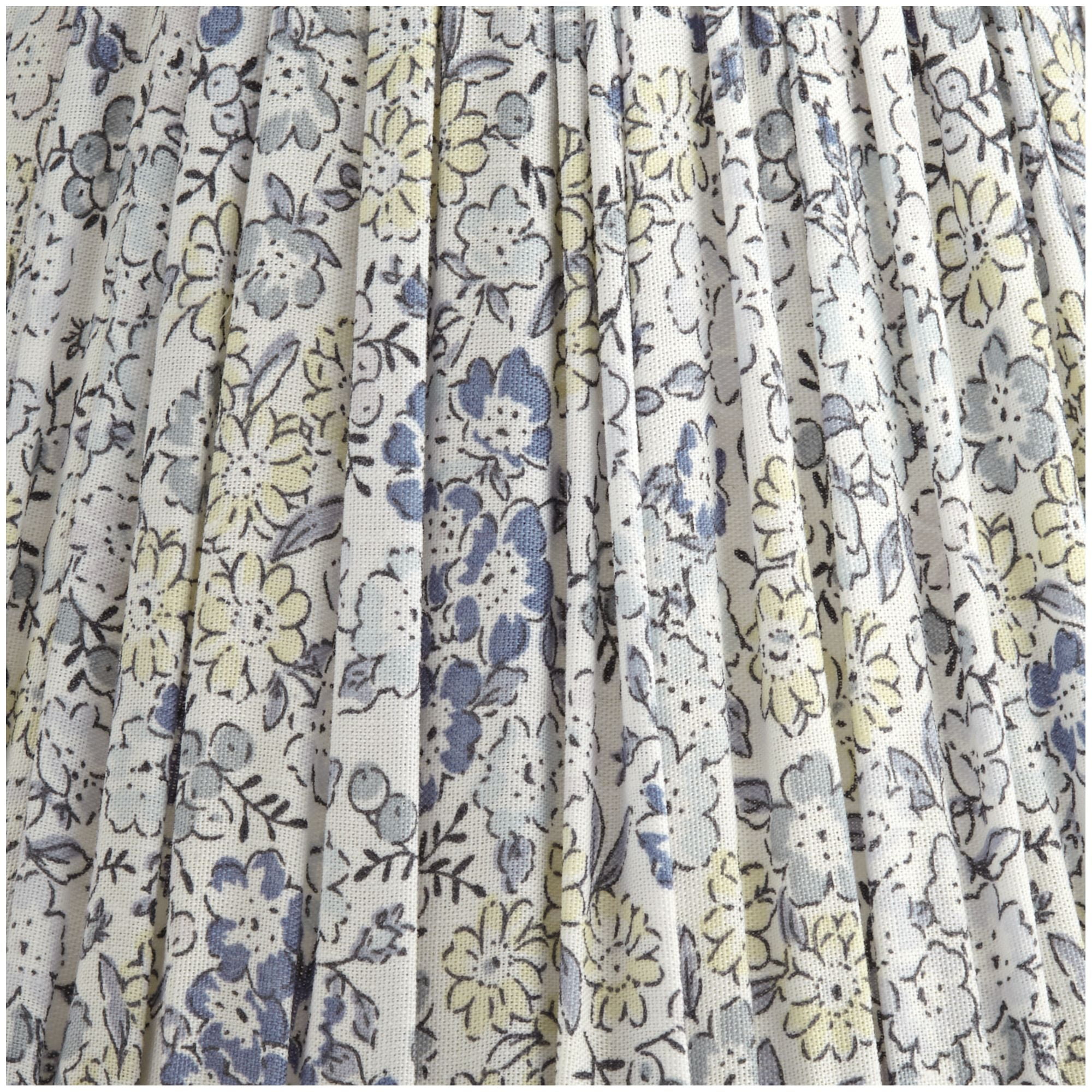 Springcrest Nelle 3 1/2" Top x 6" Bottom x 5" High x 5" Slant Print Lamp Shade Replacement Set of 4 Blue Violet Pleated Clip On Candelabra