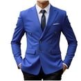 thumbnail image 3 of Ceisia Slim Fit Men's Double-Breasted Casual Blazer in Solid Colors Gift, 3 of 3