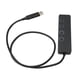 thumbnail image 4 of Hub USB C 4 en 1 Plug and Play Hub USB 3.0 de 4 puertos con interruptores individuales para tableta y teléfono móvil, 4 of 5
