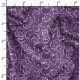 thumbnail image 2 of Soimoi Block Print Print,Cotton Cambric, Quilting Fabric Sold by The Yard 42 Inch Wide, Medium Weight Cotton Fabric, SewingSupplies, Purple, 2 of 6