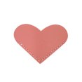 thumbnail image 1 of CAROOTU PU Leather Heart Bookmark Creative Book Corner Protective Cover Bookworm Present for Book Lover New, 1 of 7