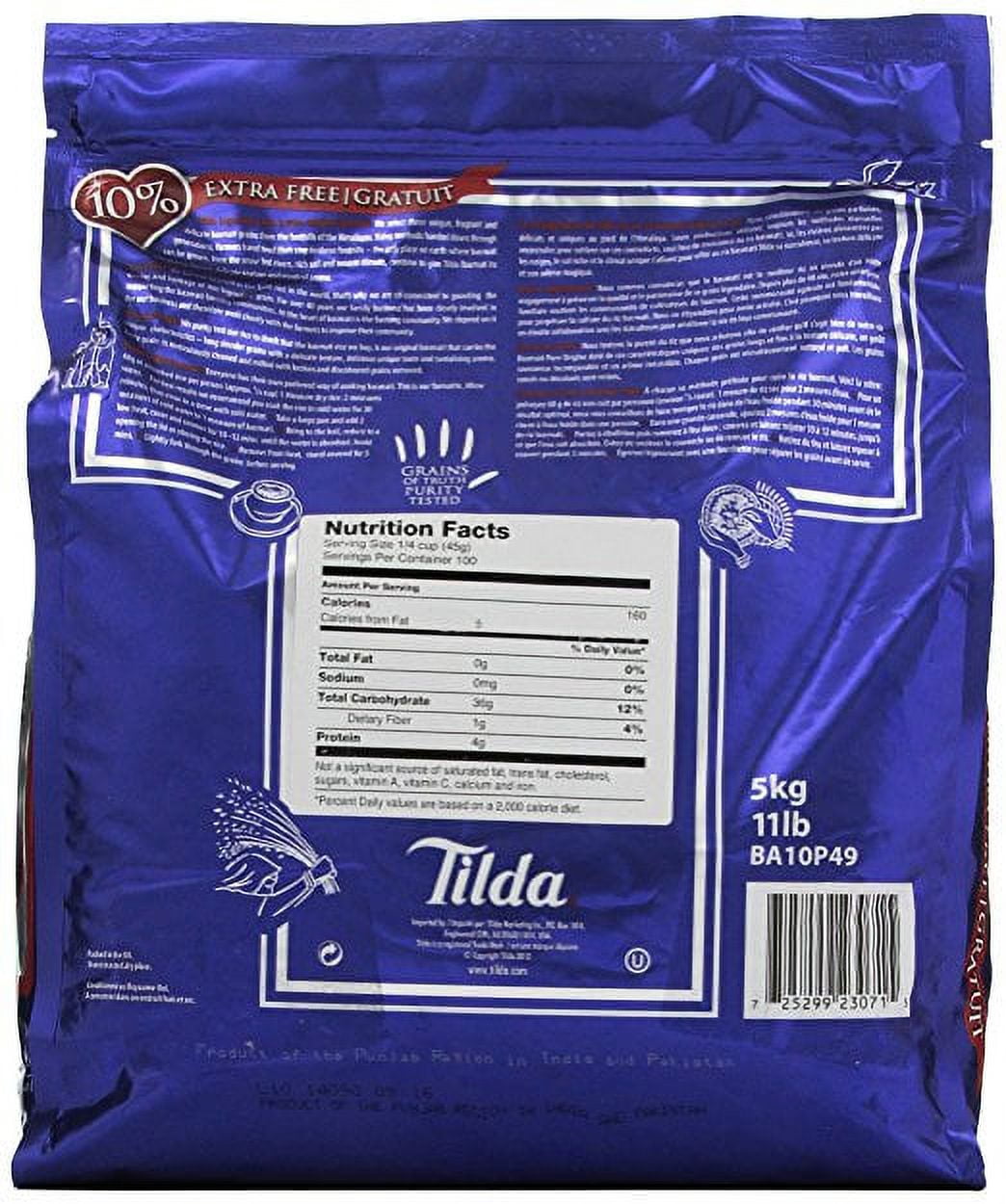 Tilda Basmati Rice, 10-Pound Bag