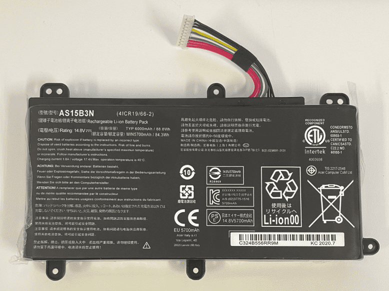 Nouvelle Batterie Acer Predator 17 G5-793 88Wh
