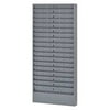 SANDUSKY 0803-1 Time Card Rack,Adjustable Pockets