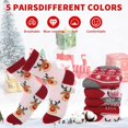 thumbnail image 2 of Winter Warmth Extravaganza 5 Pairs Thermal Socks For Women, 2 of 5
