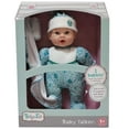 thumbnail image 2 of Goldberger Baby's First Baby Talker Interactive Baby Doll with Teal Outfit & Matching Cap, 2 of 7