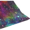 thumbnail image 3 of Abstract Bright Universe Velvet Oblong Lumbar Plush Throw Pillow Cover/Shams Cushion Case 20x30in Decorative Invisible Zipper Design for Couch Sofa Pillowcase Only, 3 of 7