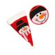 thumbnail image 3 of Mini Santa Hat Cubierta de cubiertos Tenedores de Navidad Bolsa de almacenamiento Soporte de cubiertos Decoración de mesa de Navidad, Muñeco de nieve 6 Piezas Kearding HA000751-02B, 3 of 6