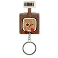 thumbnail image 1 of Key Rings for Keychains Solid Wood Mini Keychain Ring Natural Keyholder Accessory, 1 of 2