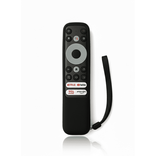 Funda de Silicona Para Control Tcl ANDROID TV 4K UHD Negro