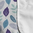 thumbnail image 4 of Violet Microwave Oven Cover, Botanic Garden Spring Autumn Themed Various Leaves Printing on Plain Backdrop, Water Resistant Organizer with Pockets Kitchen, 36" x 12", White Multicolor, by Ambesonne, 4 of 4