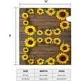 thumbnail image 7 of Beautiful Sunflowers Mailbox Covers Magnetic Large Size,Mailbox Wraps Post Letter Box Outdoor Home Garden Yard Decor 25.5x21 in, 7 of 7