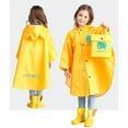 thumbnail image 3 of Chaqueta impermeable con dibujos animados en 3D para niños y niñas, 3 of 7