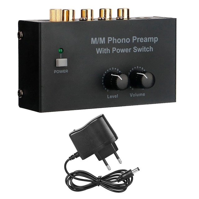 Ultra-compact Phono Preamp Preamplifier With Rca 1/4inch Trs Interfaces