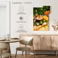thumbnail image 5 of Elephant Stock Tropical Spa Wall Art - Vertical Multi Panel Canvas - Bathroom Wall Decor - Wellness Multi Panel - Green And Orange Decor - 32" x 50", 5 of 8