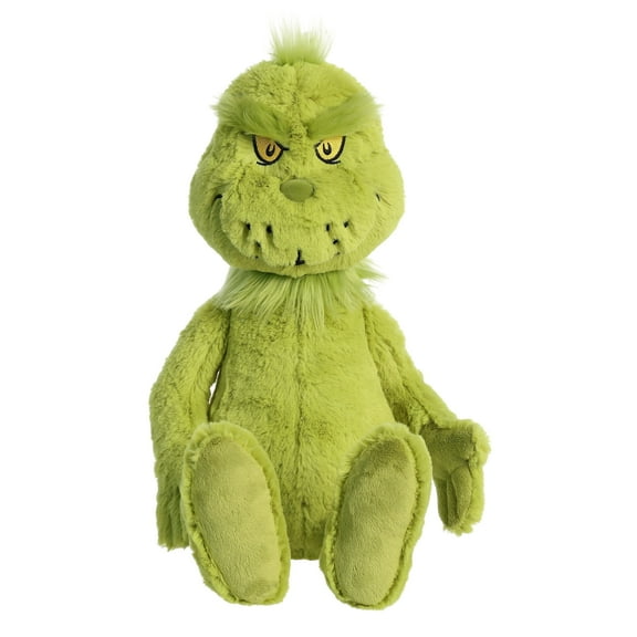 Aurora - Large Green Dr. Seuss - 20" Grinch - Whimsical Stuffed Animal