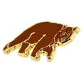thumbnail image 2 of PinMart's Brown Grizzly Bear Wild Animal Enamel Lapel Pin - 100 Pack, 2 of 3