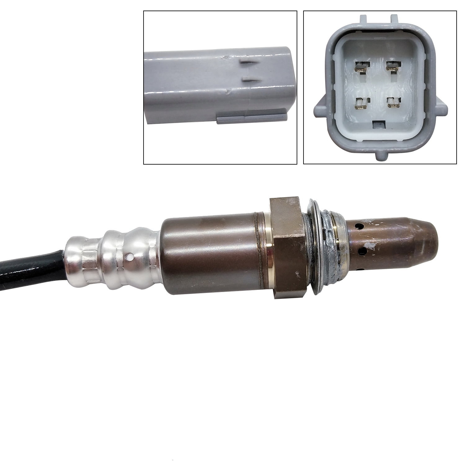 Maxfavor 4Pcs O2 Oxygen Sensor for 2007 Nissan 350Z V6, Infiniti G35 3.5L Upstream Downstream