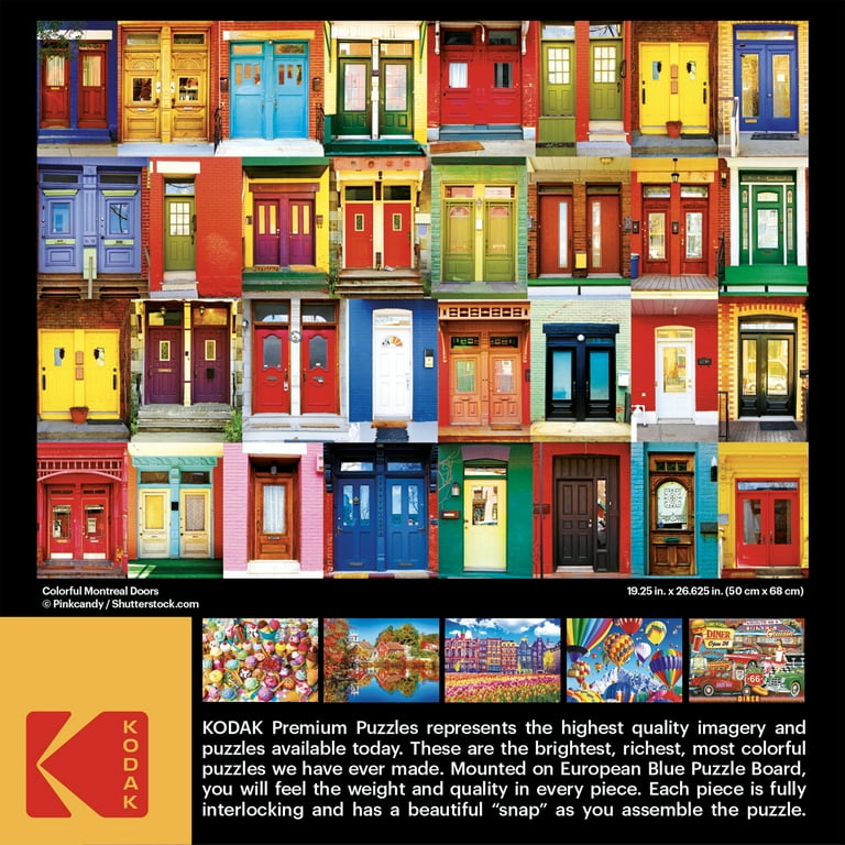 Cra-Z-Art Kodak 1000-Piece Montreal Doors Jigsaw Puzzle Bright