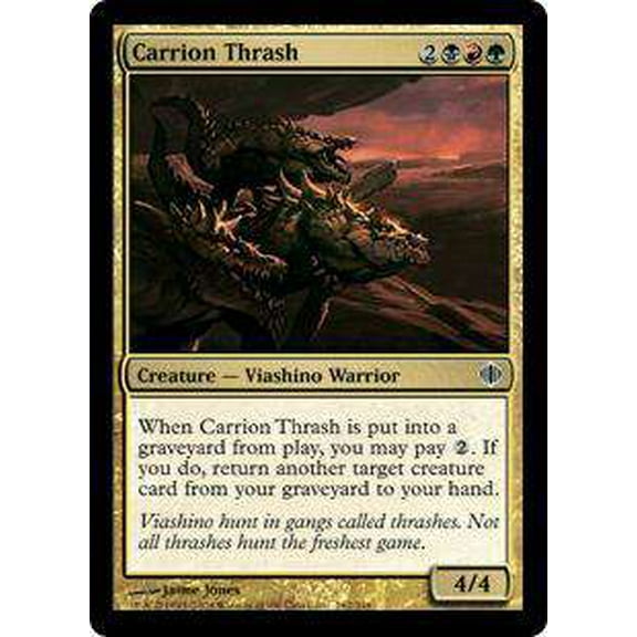 MtG Shards of Alara Common Carrion Thrash #162