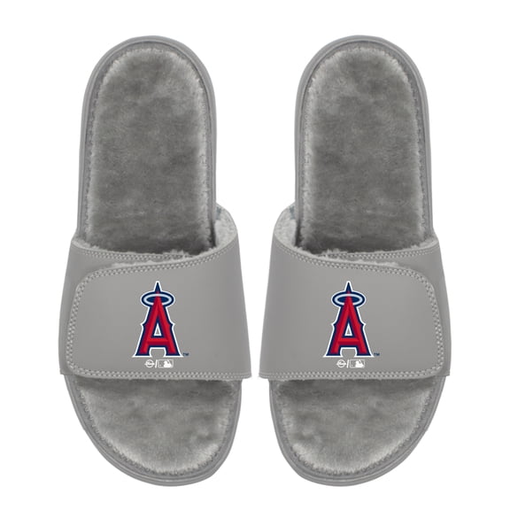 Unisex ISlide Los Angeles Angels Logo Fur Slide Sandals
