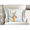 thumbnail image 4 of Ambesonne Vintage Throw Pillow Cover 2 Pack, Funky Vertical Wave, 18", Multicolor, 4 of 6