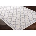 thumbnail image 3 of Mark&Day Outdoor Rugs, 5x7 Agenda Traditional Indoor/Outdoor Ivory Area Rug, Non Shedding Ivory Blue Carpet for Patio, Porch, Deck, Bedroom, Living Room or Kitchen (5'3" x 7'), 3 of 5