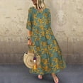 thumbnail image 1 of LOVZFMLL Robes pour Femmes Sans Manches à Fermeture Éclair Robe Décontractée en Denim, 1 of 4